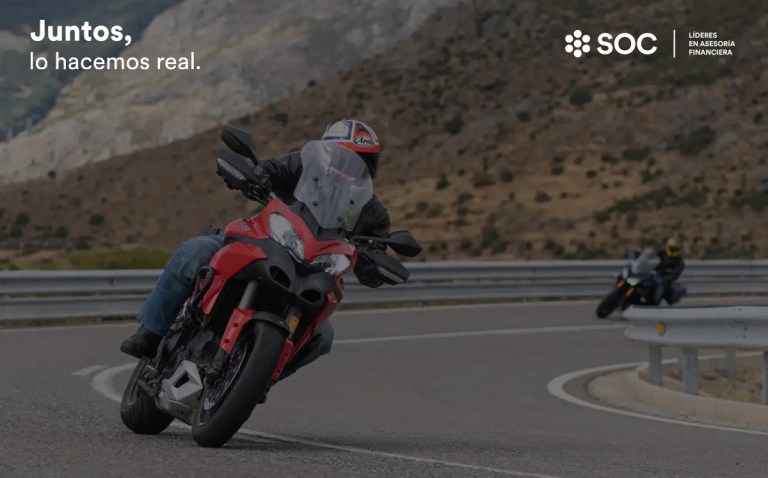 En SOC te ayudamos a conseguir el mejor crédito para que compres tu motocicleta.