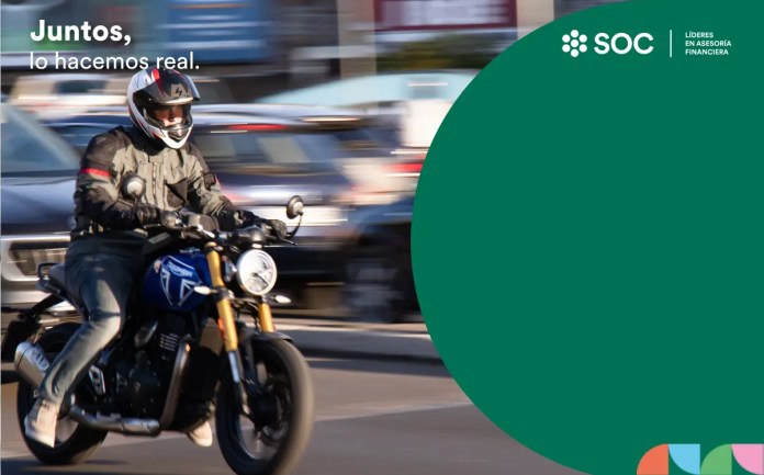 En SOC te ayudamos a conseguir el mejor crédito para motocicleta.